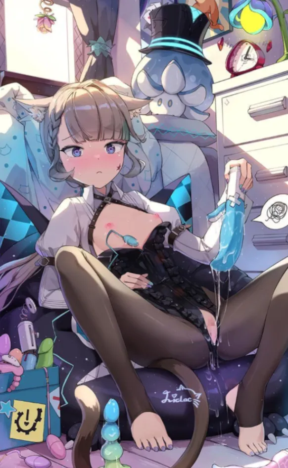 new toy, new fun for Lynette