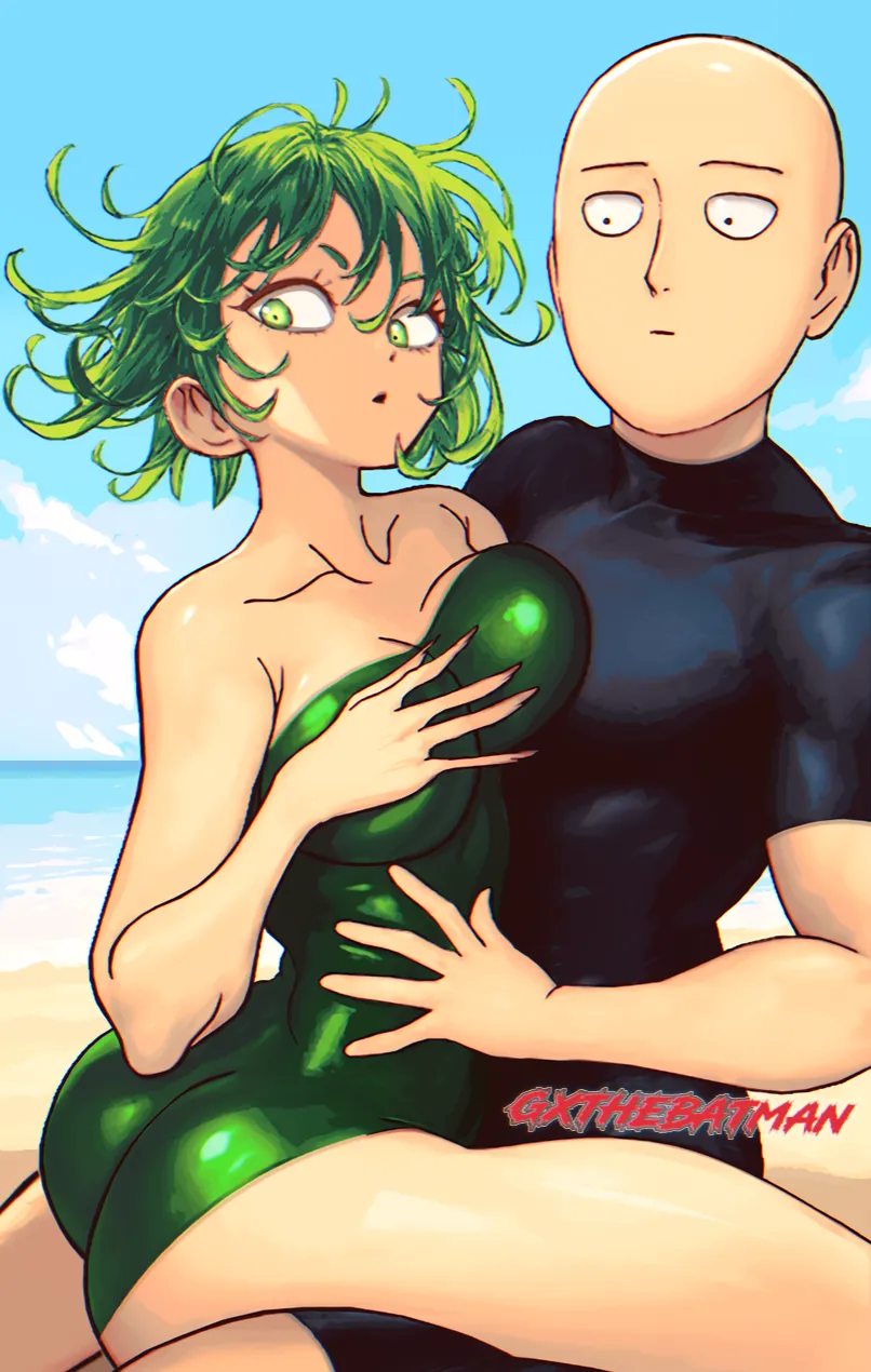 Tatsumaki and Saitama >3