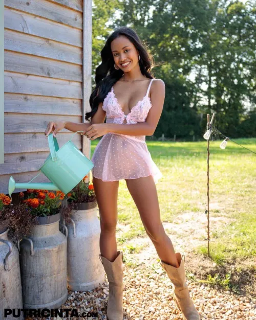 The flowers aren’t the only thing that’s blooming here.