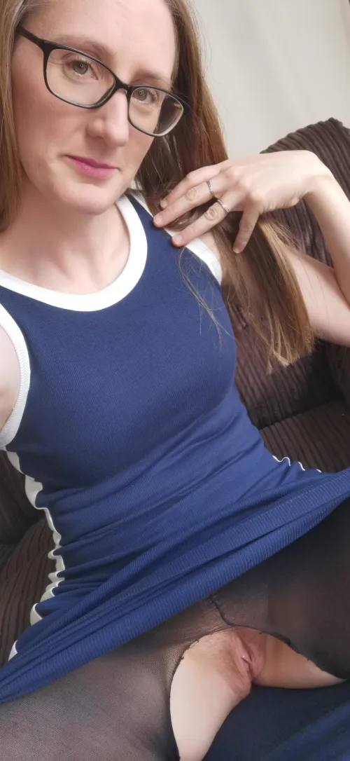 These tights are ripped just the right amount!