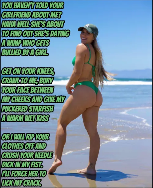 POV : your bully is a jacked chick with a twisted sense of humor.