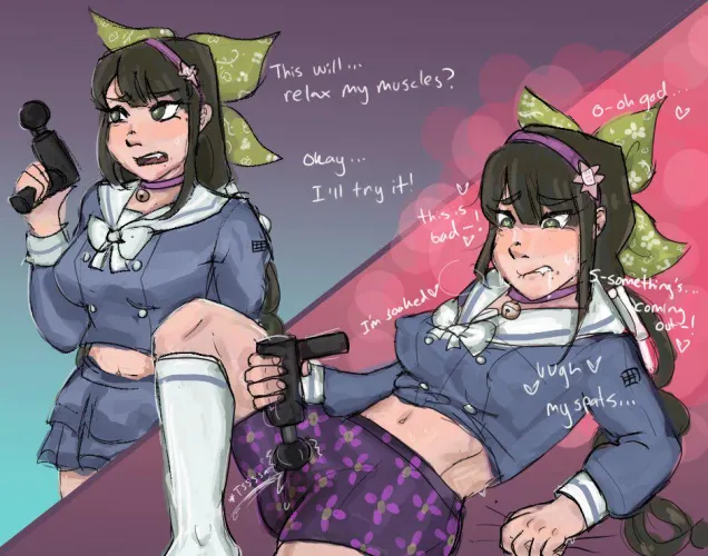 Tenko needs to relax (tenkospats)
