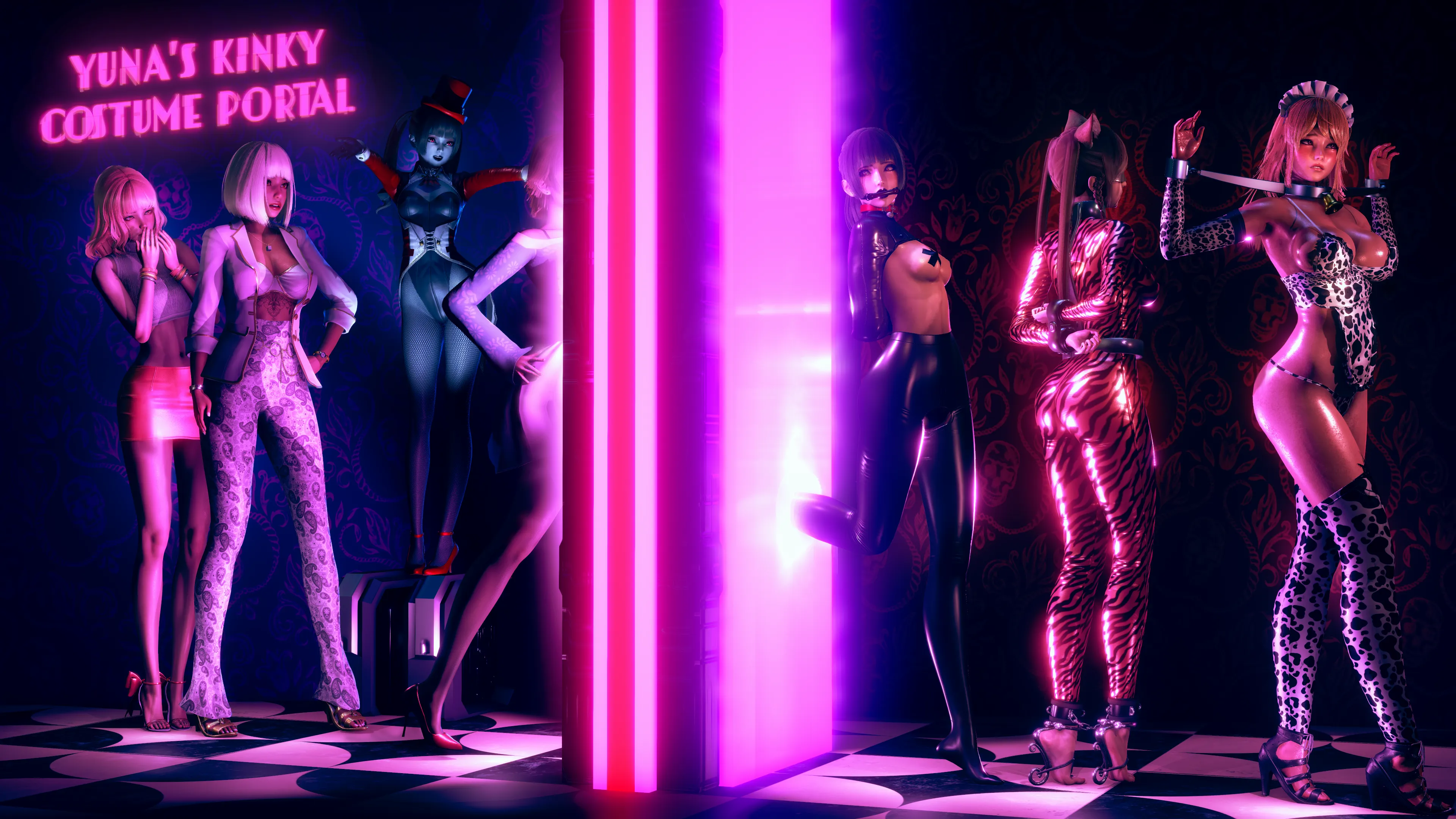 Yuna's Kinky Costume Portal