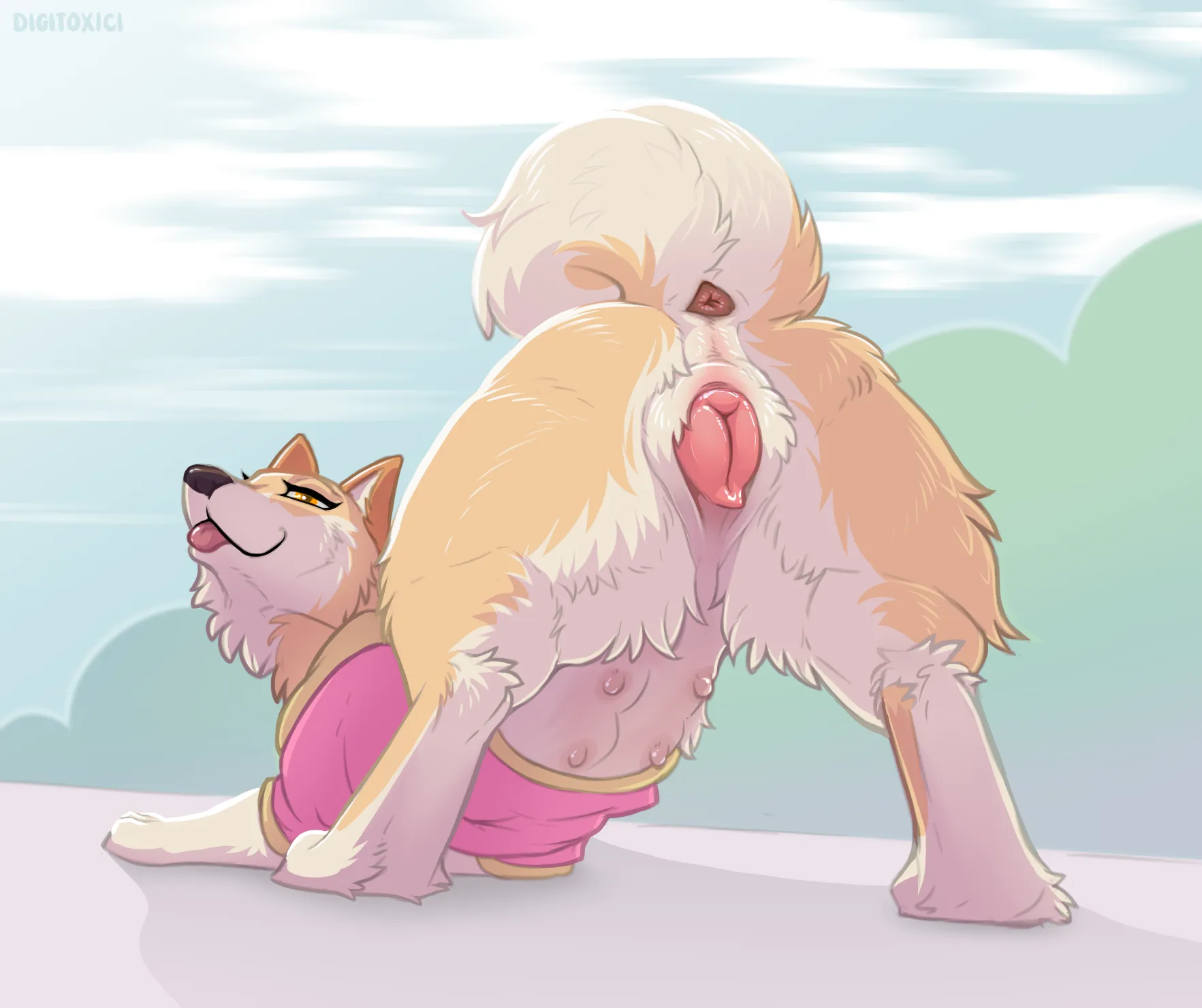 Fluffbutt Queen! (digitoxici) [F]