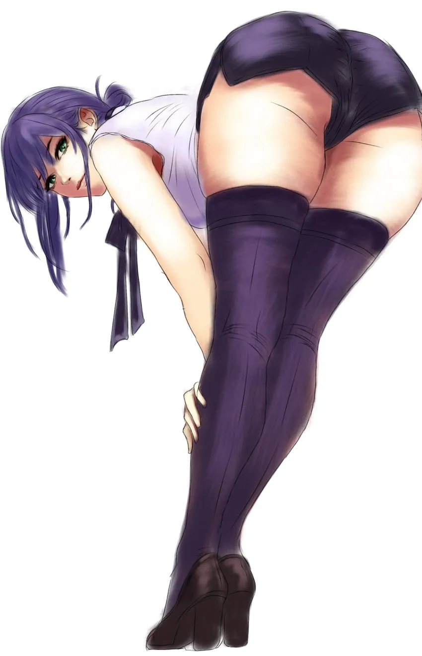 Reze Bending Her Booty Over [Chainsaw Man]