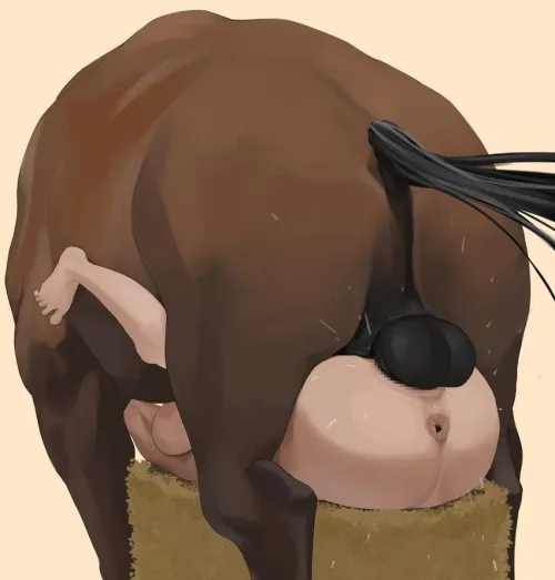 Wish i could take a horse balls deep