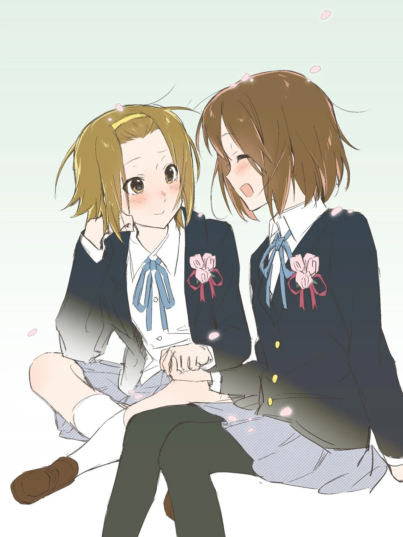 It's making them blush