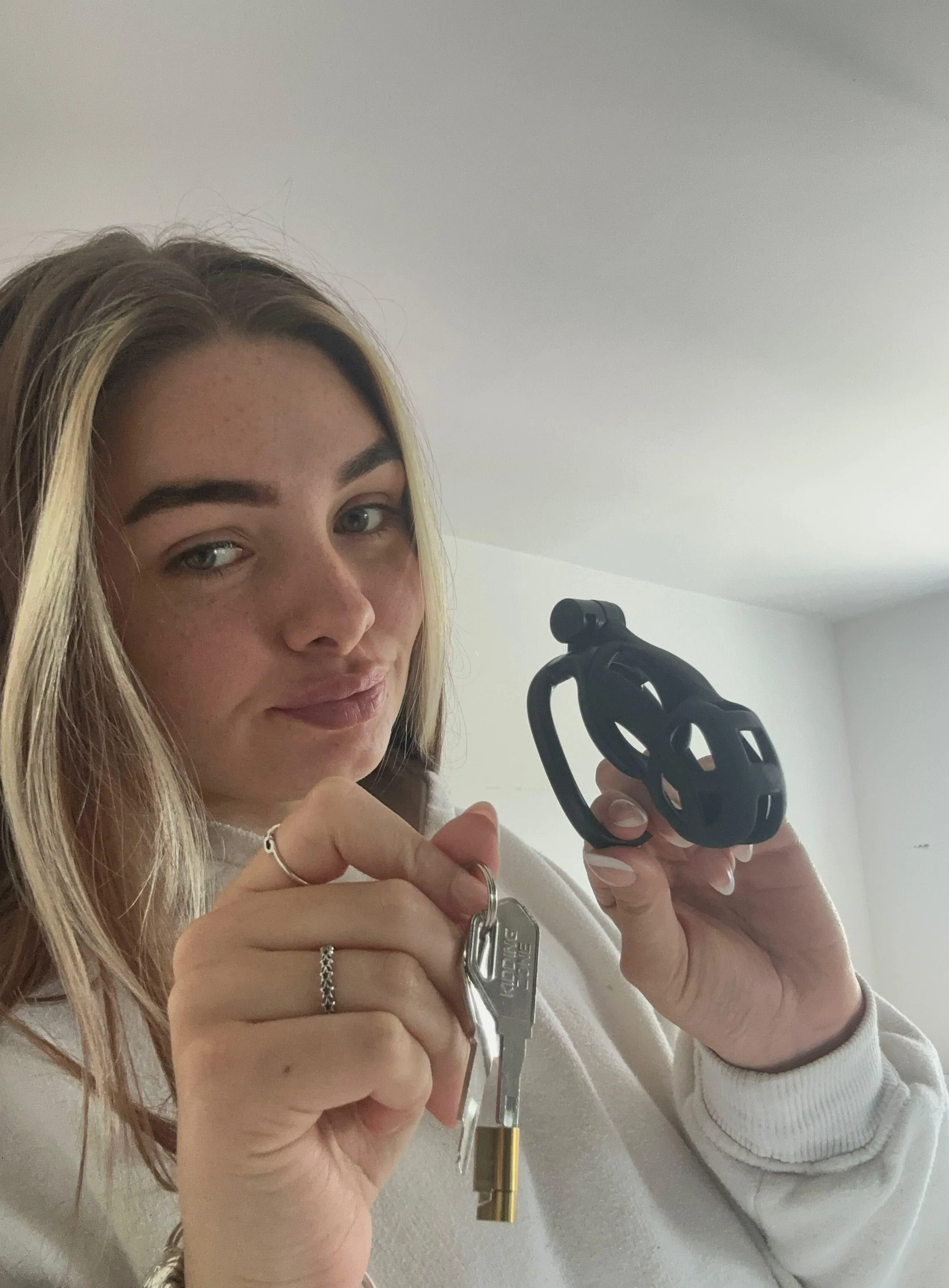 Who's ready to lock up their cock
