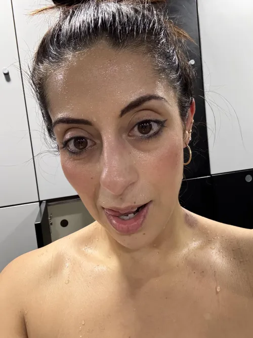 Clean up needed.. extra sweaty