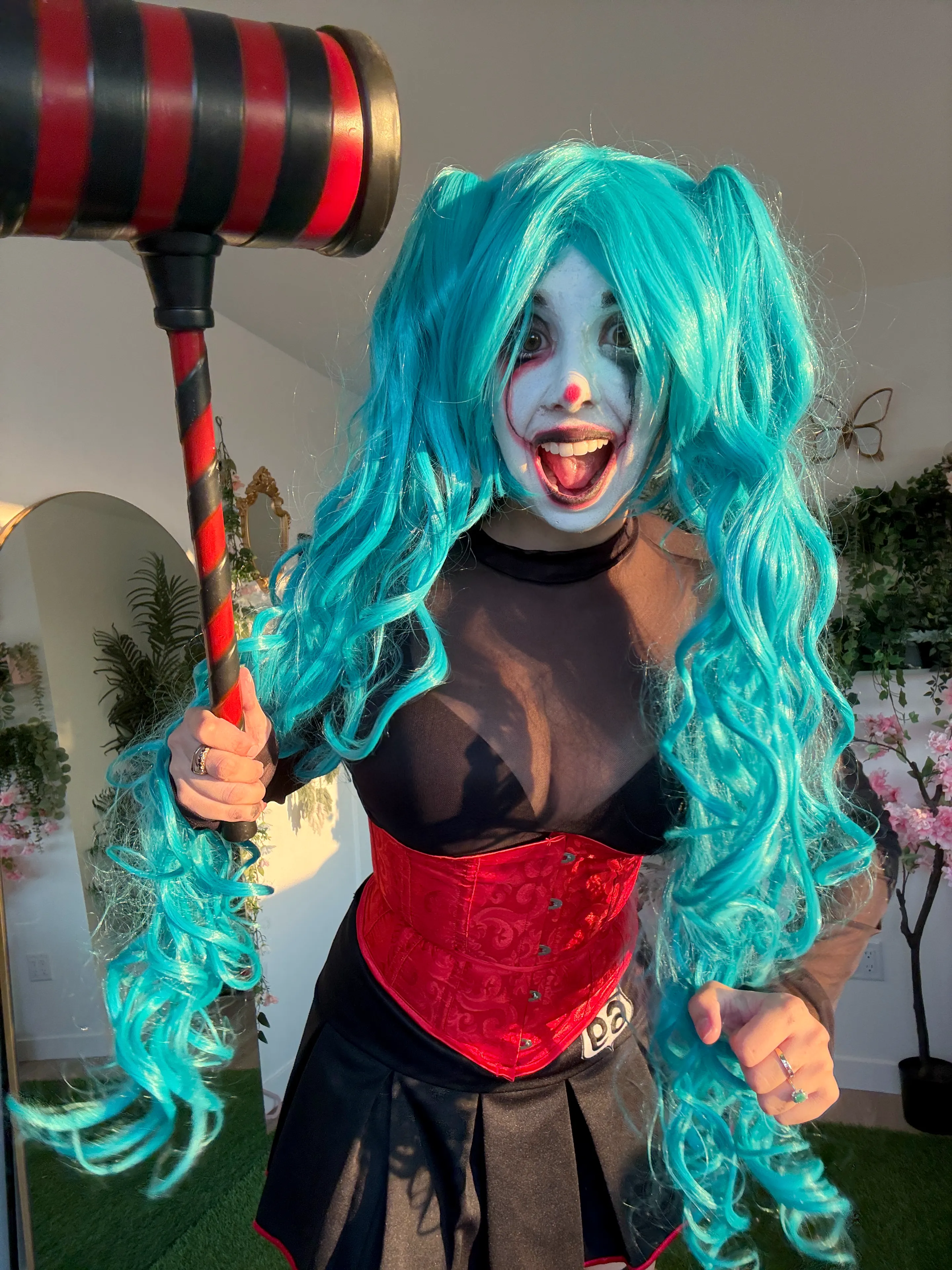 I’m your silly slut with sinful tricks.