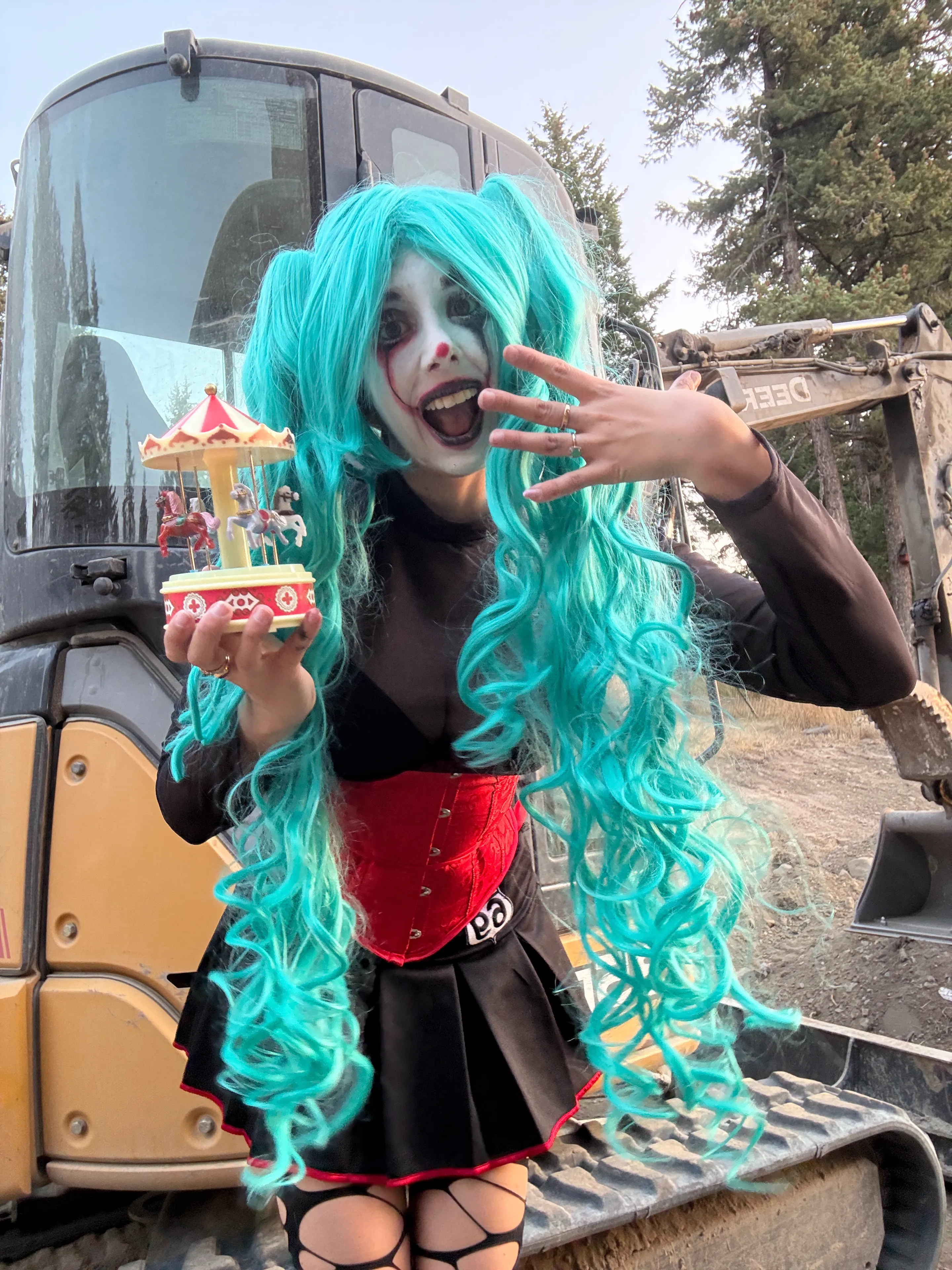 I’m your silly slut with sinful tricks.