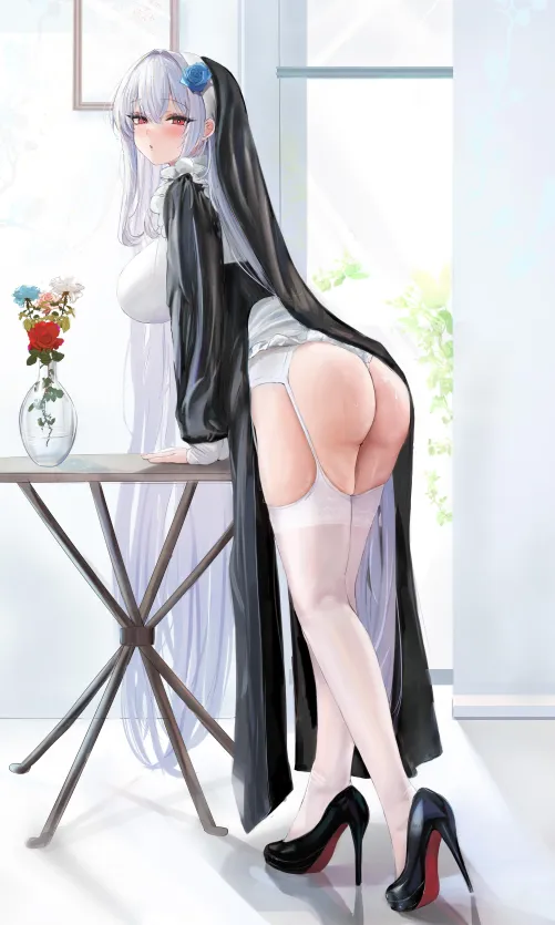 Sister hands on the table (Lshiki) [Original]