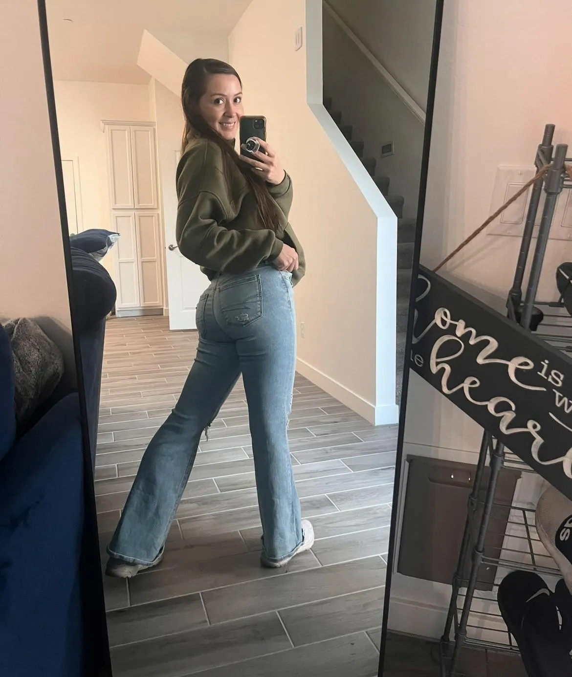 American Eagle curvy jeans