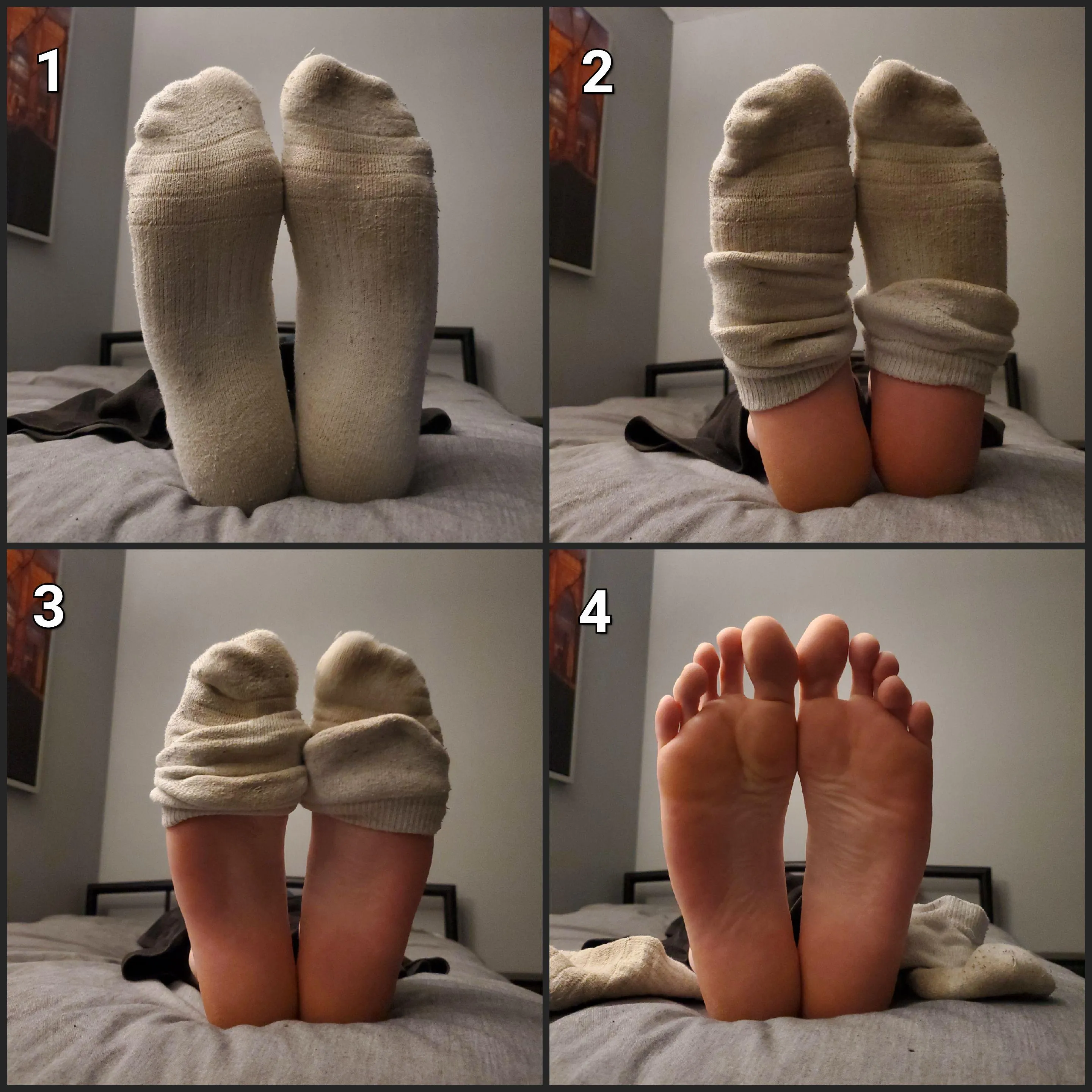 At which stage would you start to get horny?