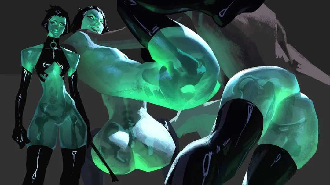 Don't ask where the skeleton is from.