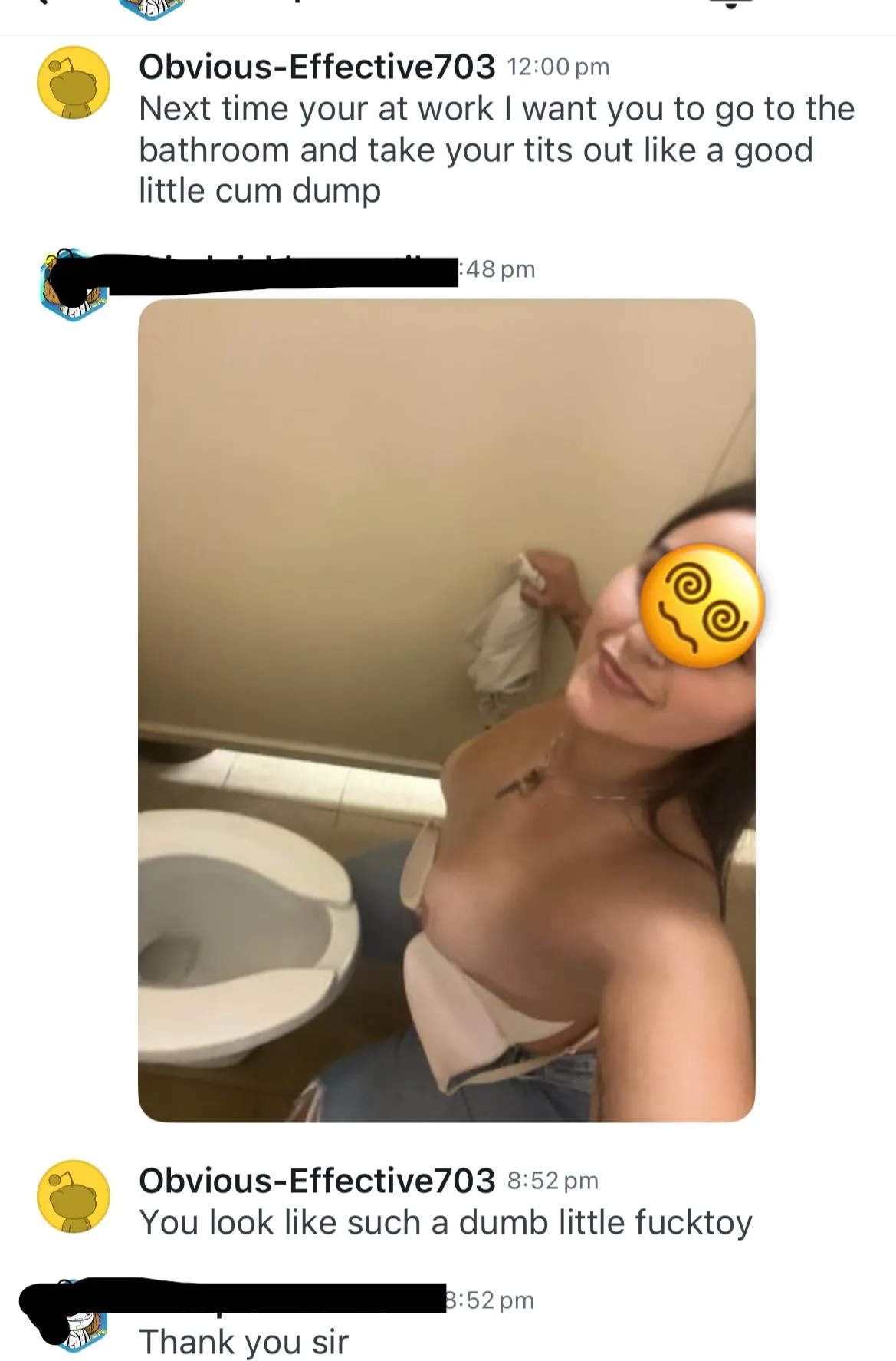 Good girls do what they’re told, when they’re told.