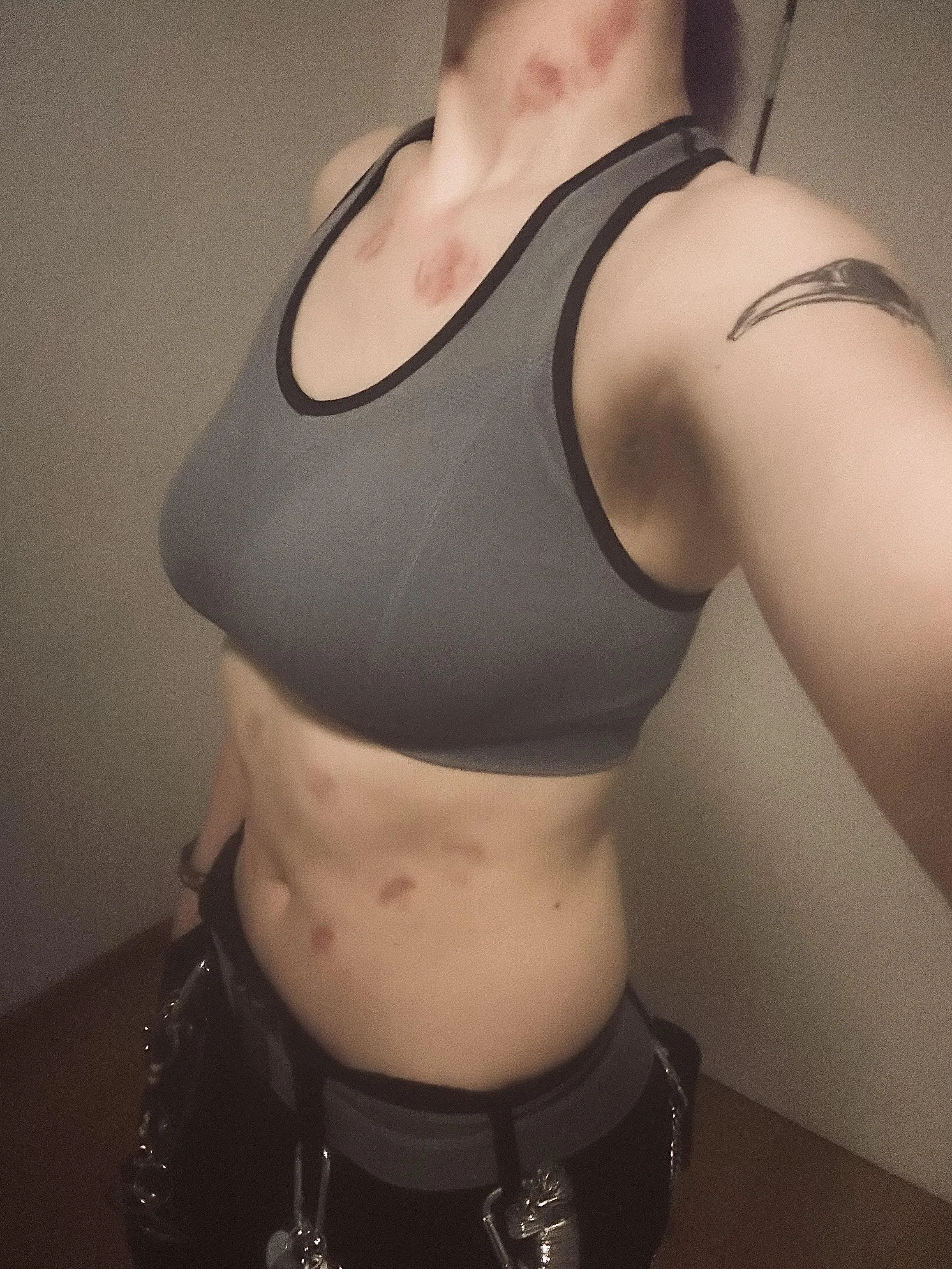 Got some pretty marks