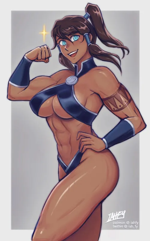 Imagine Korra sucking your cock, Would it be noisy or quiet...?