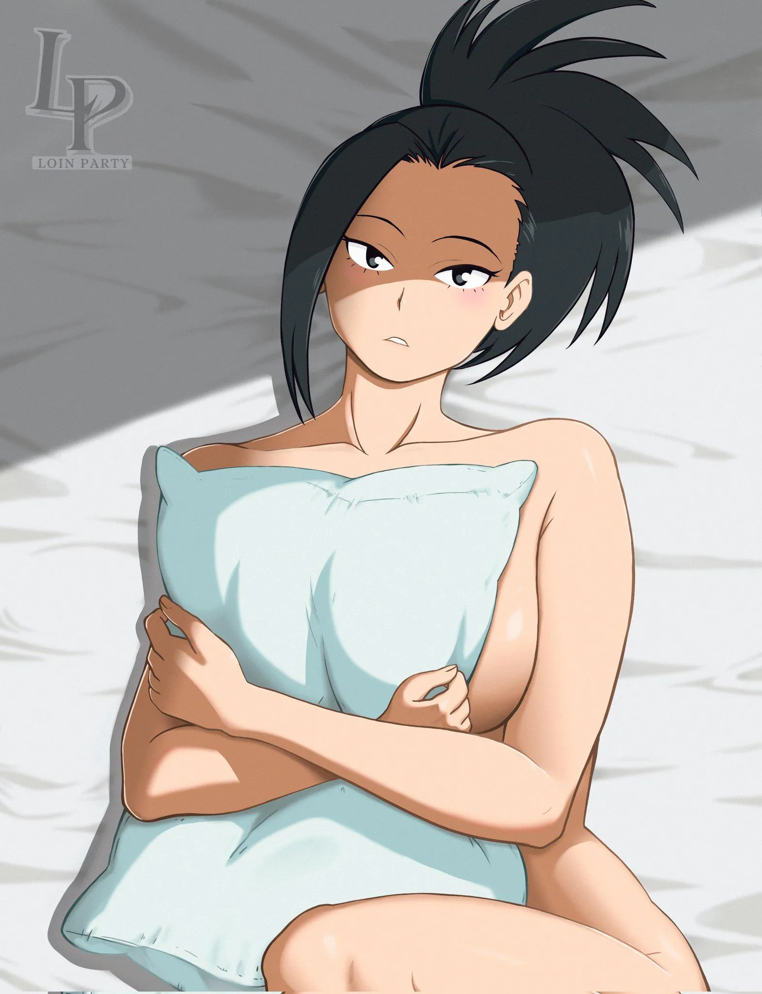 Momo hiding all her goods(LoinParty)