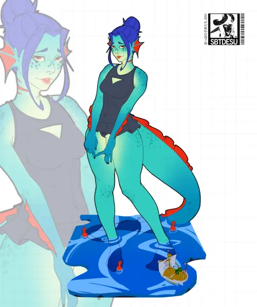 Monstober - Seamonster (@sbtdesu)