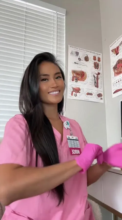 Are ready for pleasure with my gloved hands