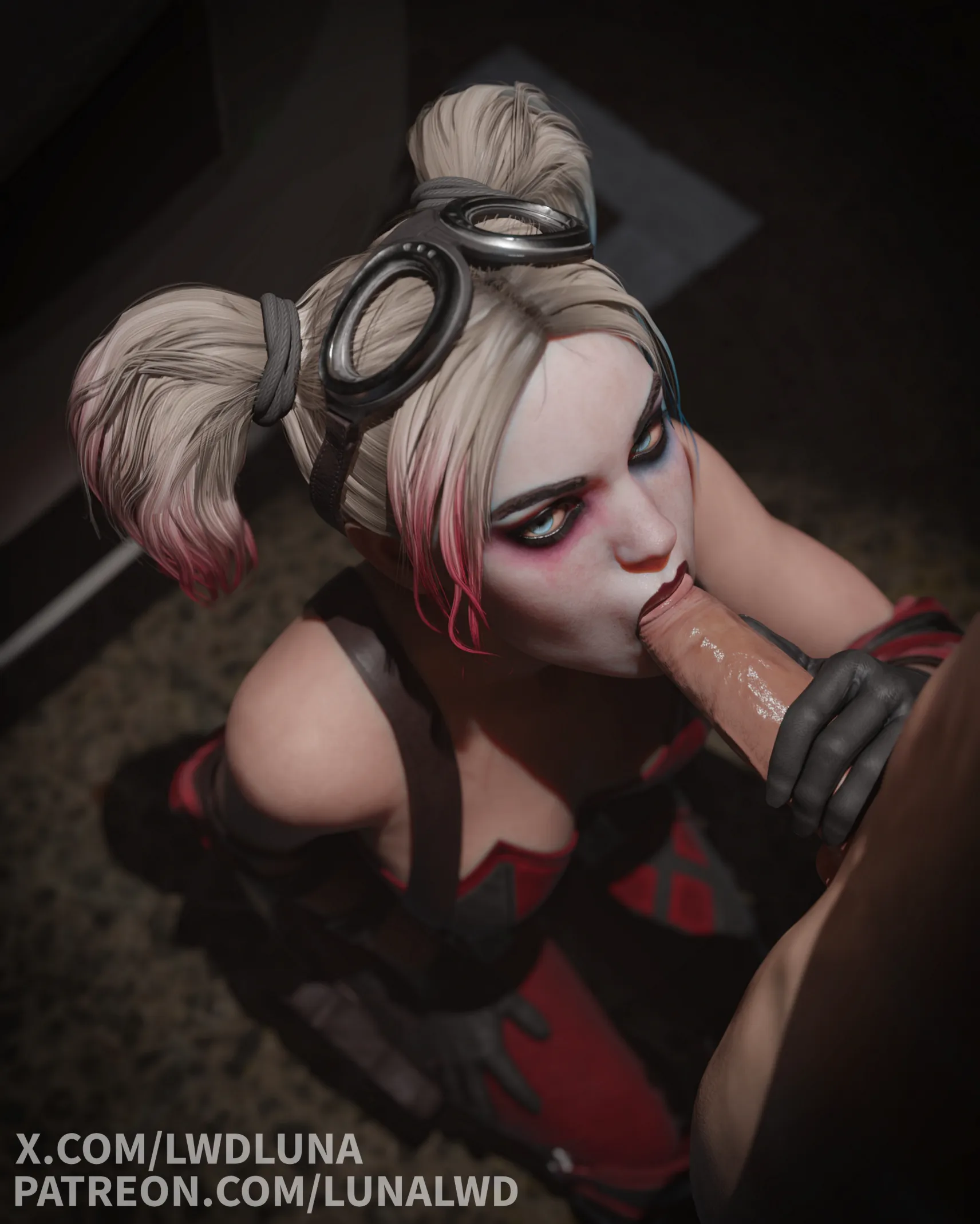 Harley Quinn bj (LunaLWD)[DC]