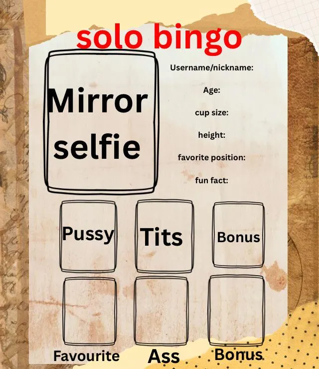 M (21) Solo card if your brave enough