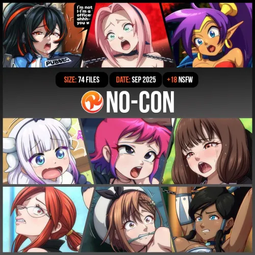 No con pack available now for Supporters on Fanbox and Subscribestar