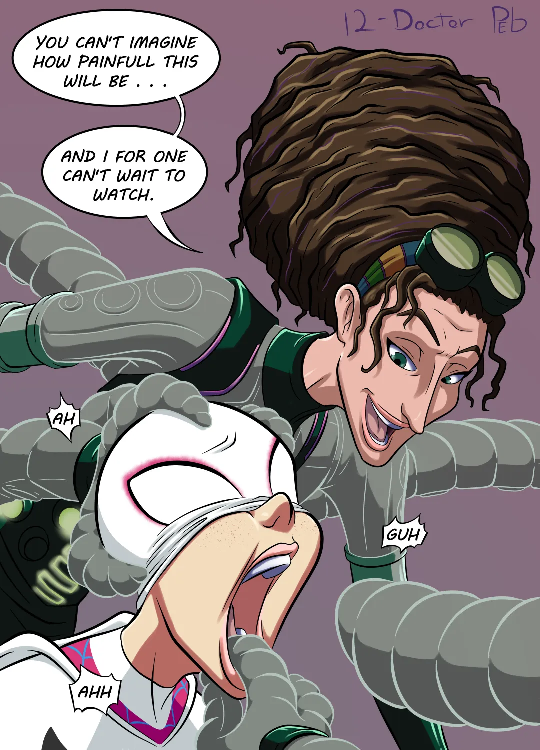 [NSFWtober2025 12 Doctor] by (purpleeyebags)