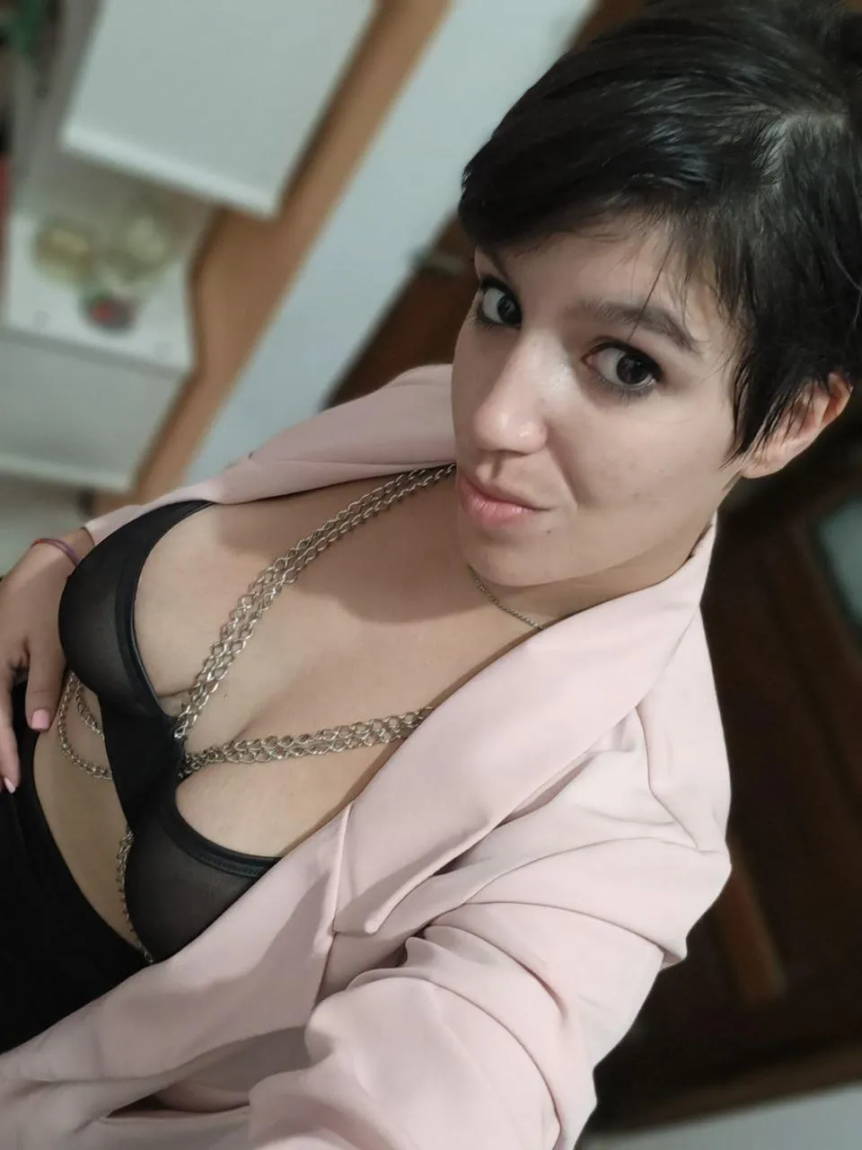 Unfiltered, unapologetic, and undeniably sexy. A selfie that speaks to the soul.