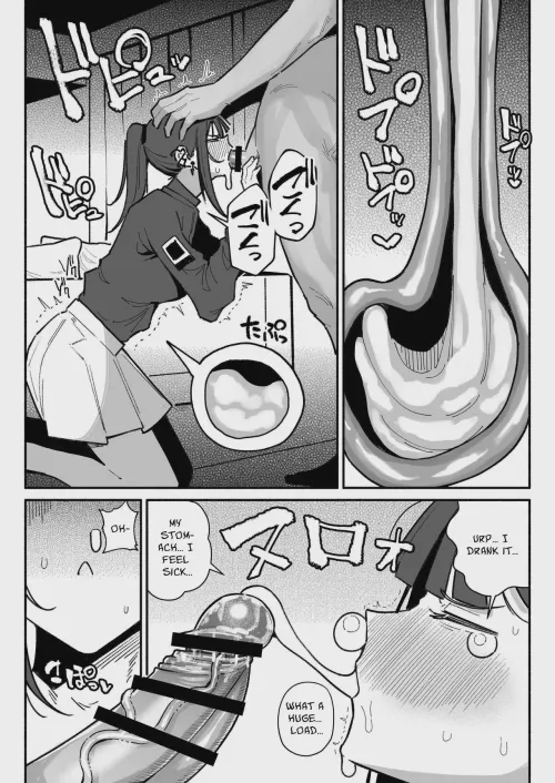 Is it too much to ask for to get my stomach pumped with so much cum that I get nauseous?