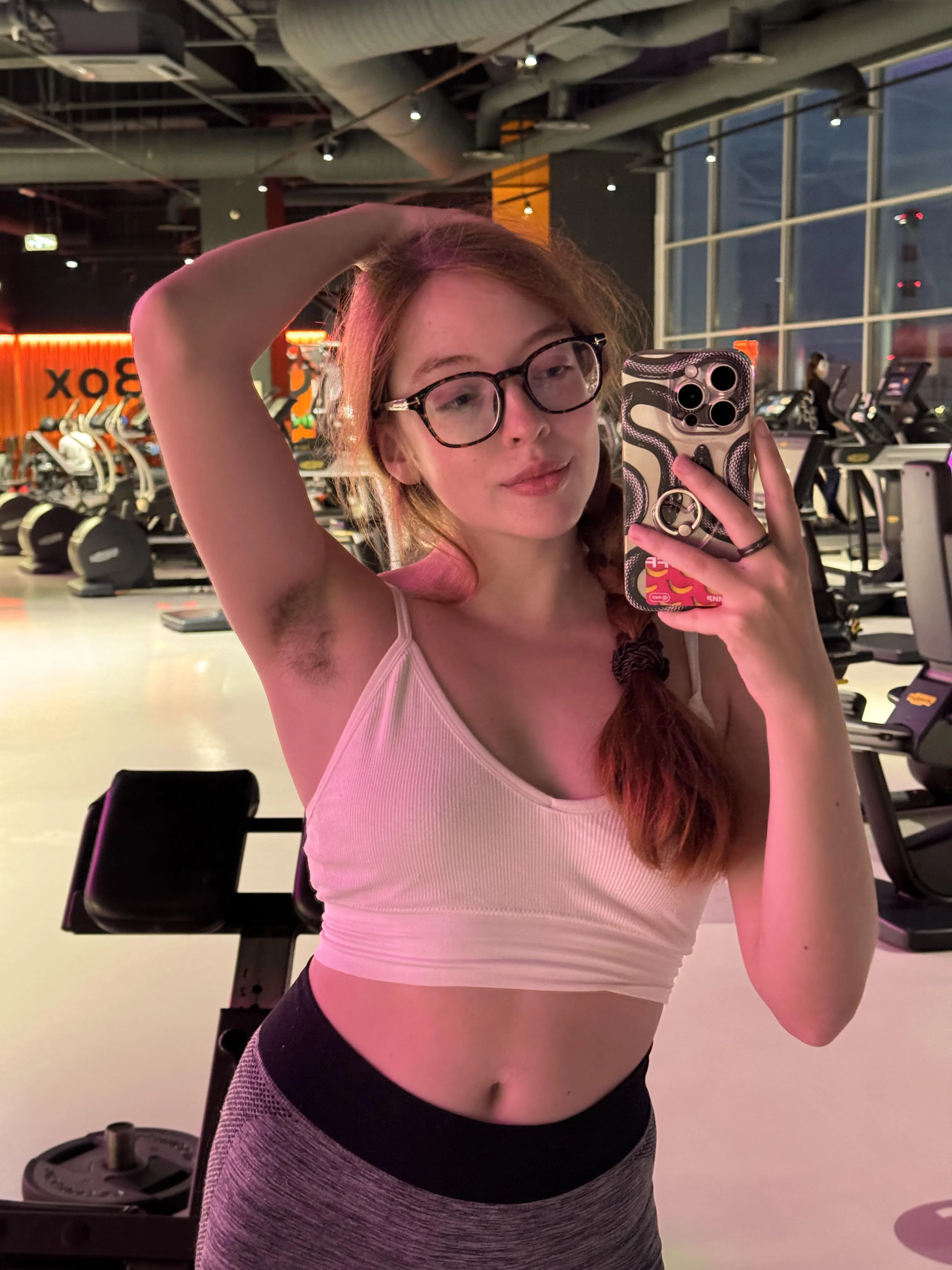 Sweaty hairy armpits from me