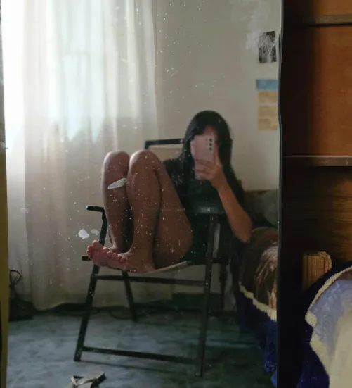 think my mirror is a little dirty