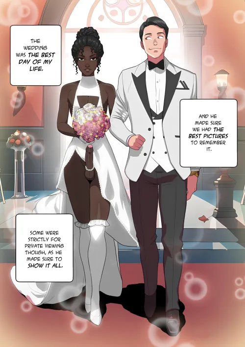 Black femboy wife & White husband