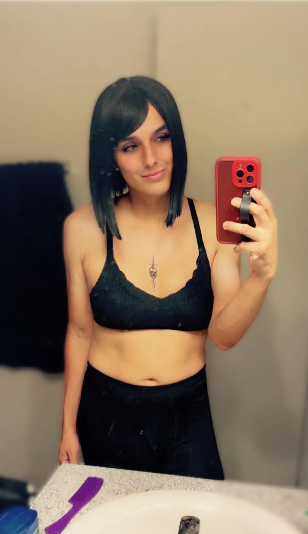 I think a tattoo on my chest look appealing