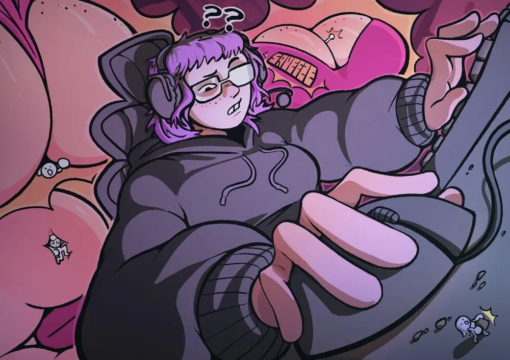 Thalia the nerdy [Multiple kink] [Giantess]