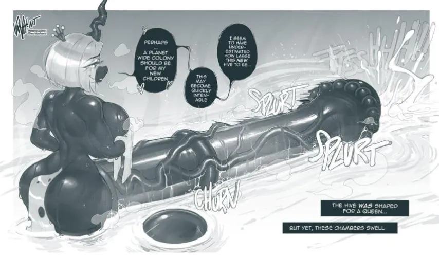 The queen needs to release her seed [Theavanherst]