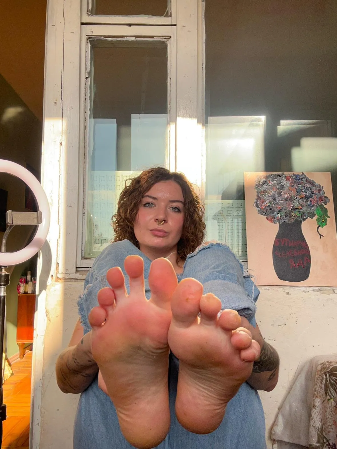 you will definitely be crushed by these feet