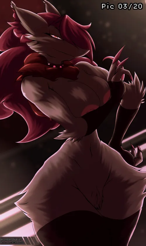 Fluffy thighs (Brennan d vries)