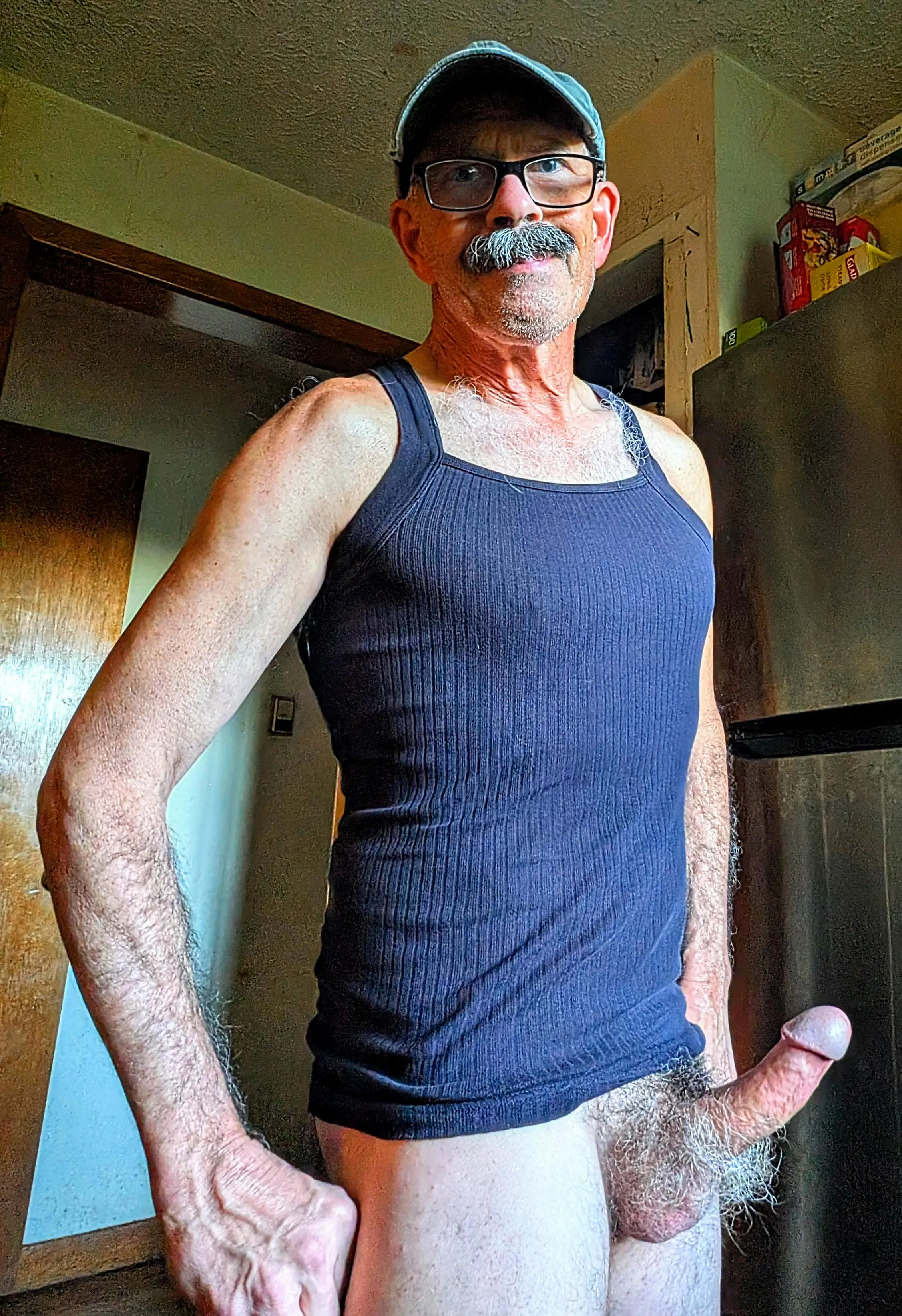 (64) Forgot to take the Black Tank off.