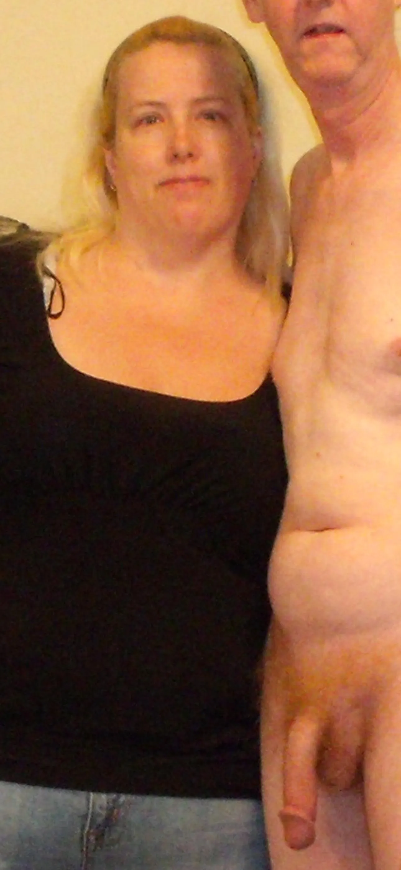 Always have our picture taken when relatives visit!