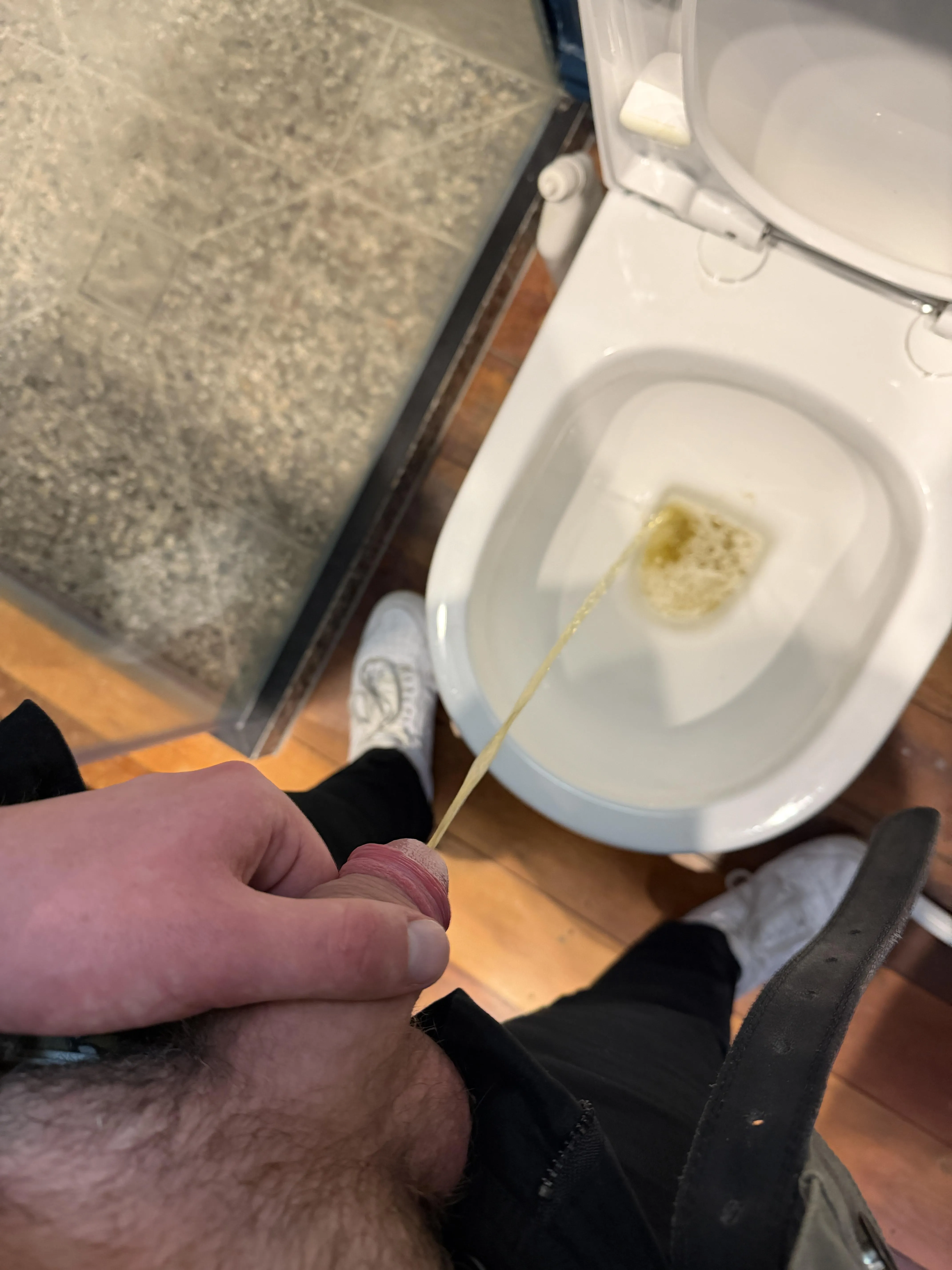 Can just imagine how good my boxers will smell later with piss this colour!