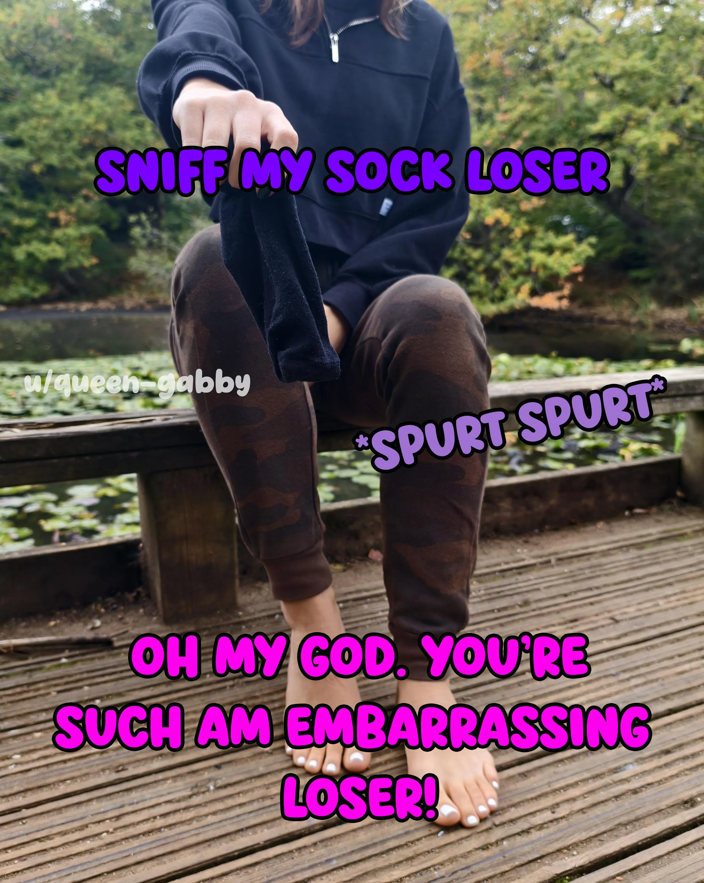 Cumming hands free is for losers