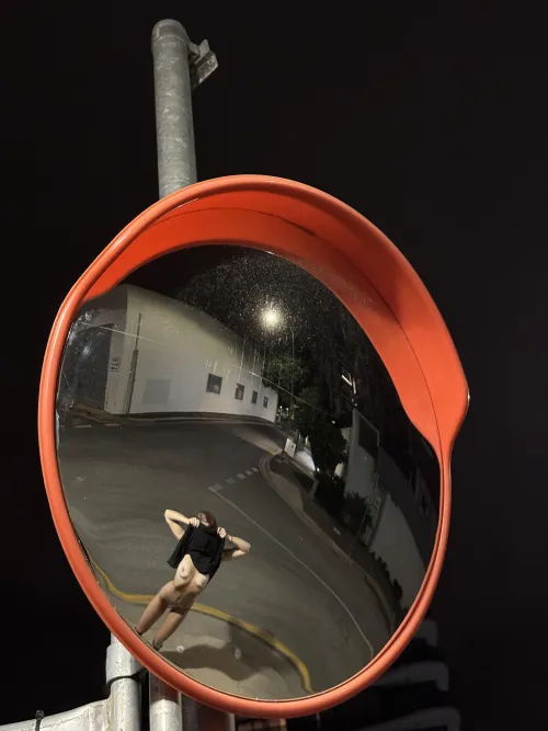 Hubby dared me to (f)lash while on our walk, so keen to get some more requests!