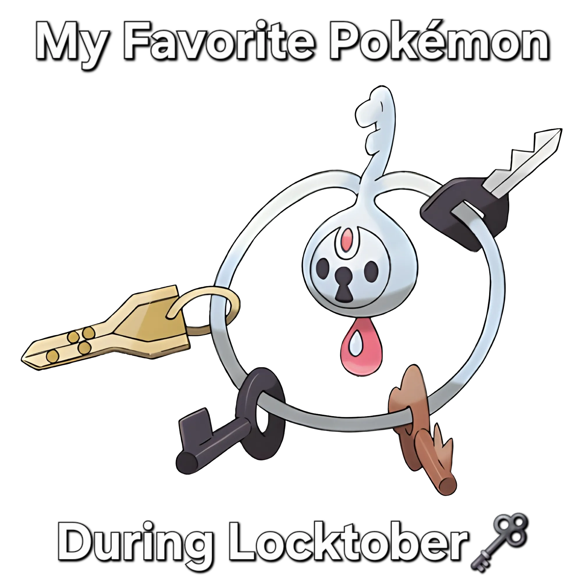 Just like Klefki, I'll take your key and dissappear 🥰🫴🏼🗝