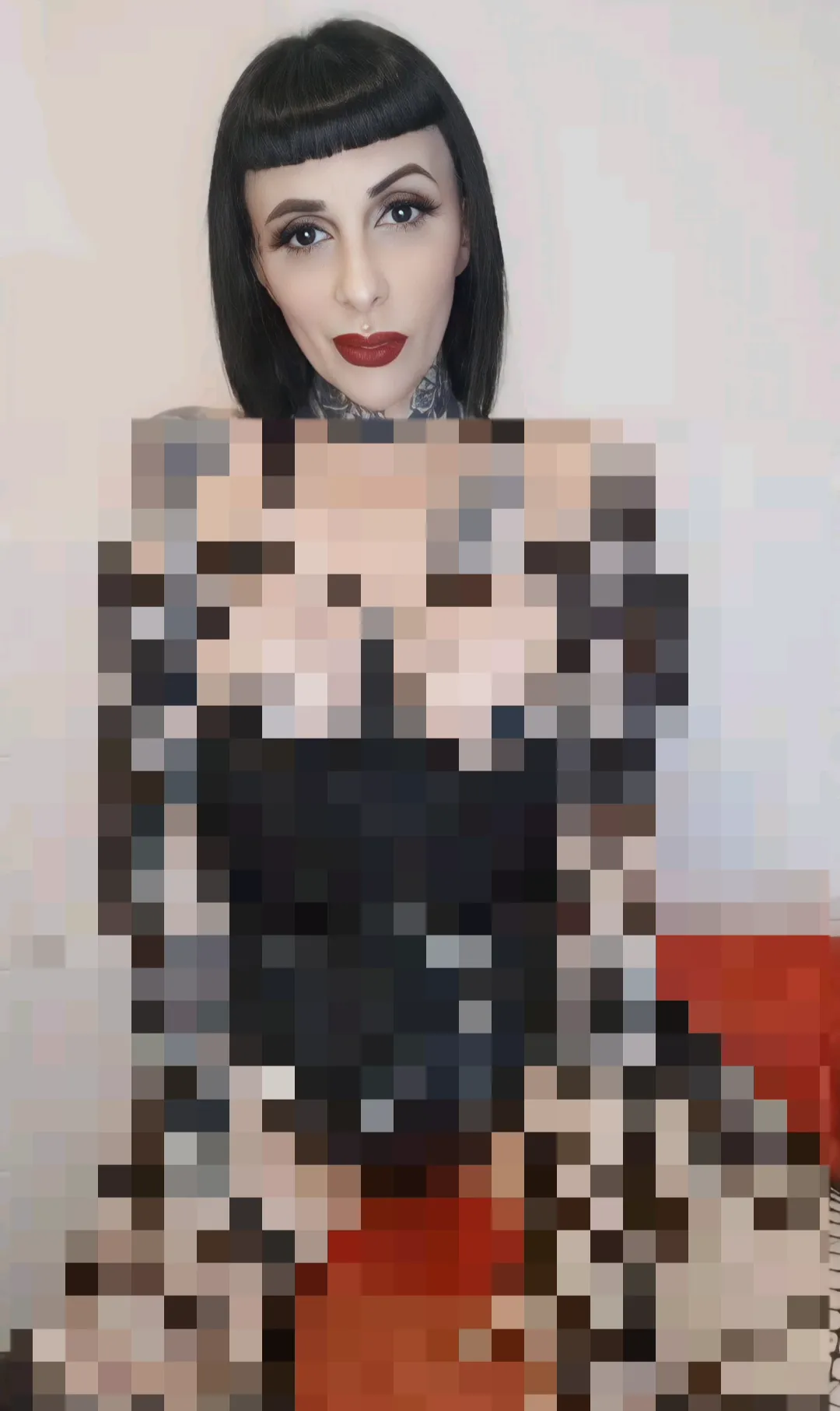 Keep zooming in, virgin loser. The closer you look, the further you are from ever deserving it