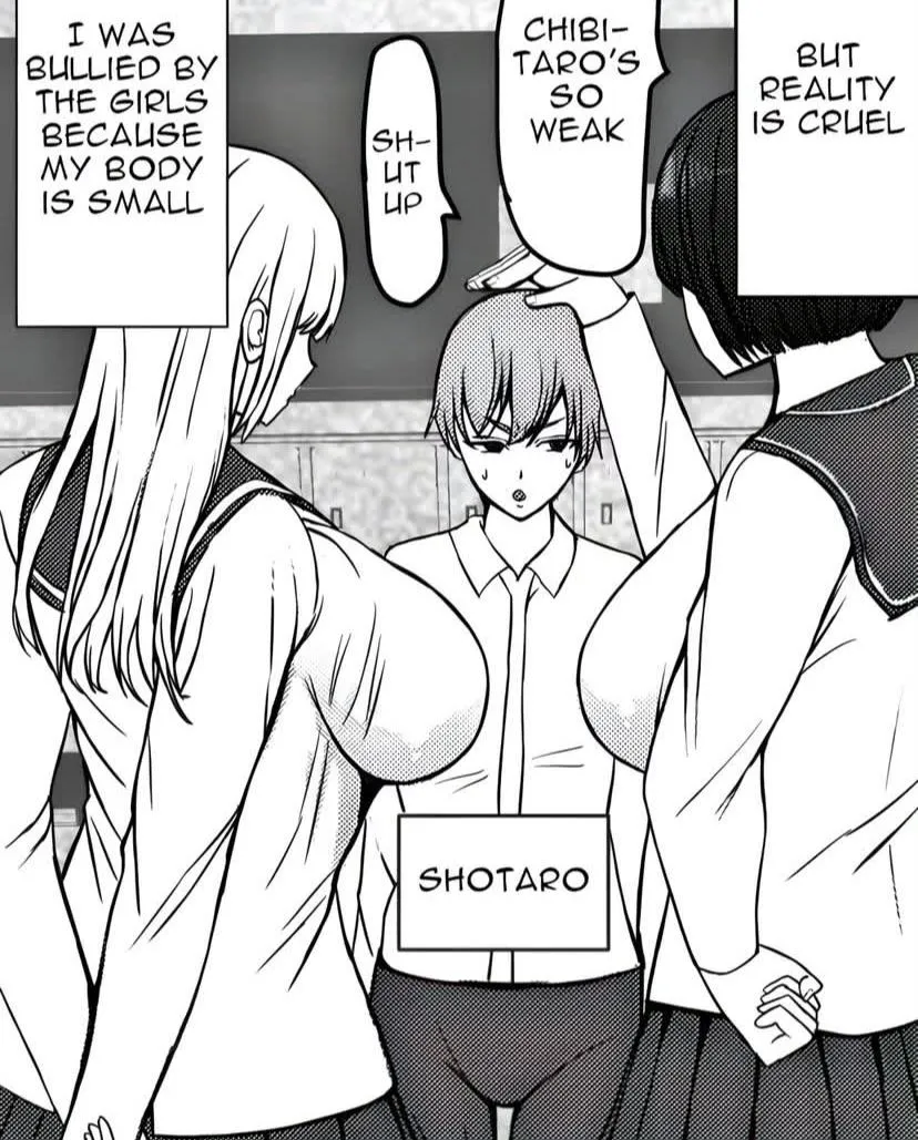 LF mono source ‘But reality is cruel I was bullied by the girls because my body is small Chibitaro’s so weak Shut up