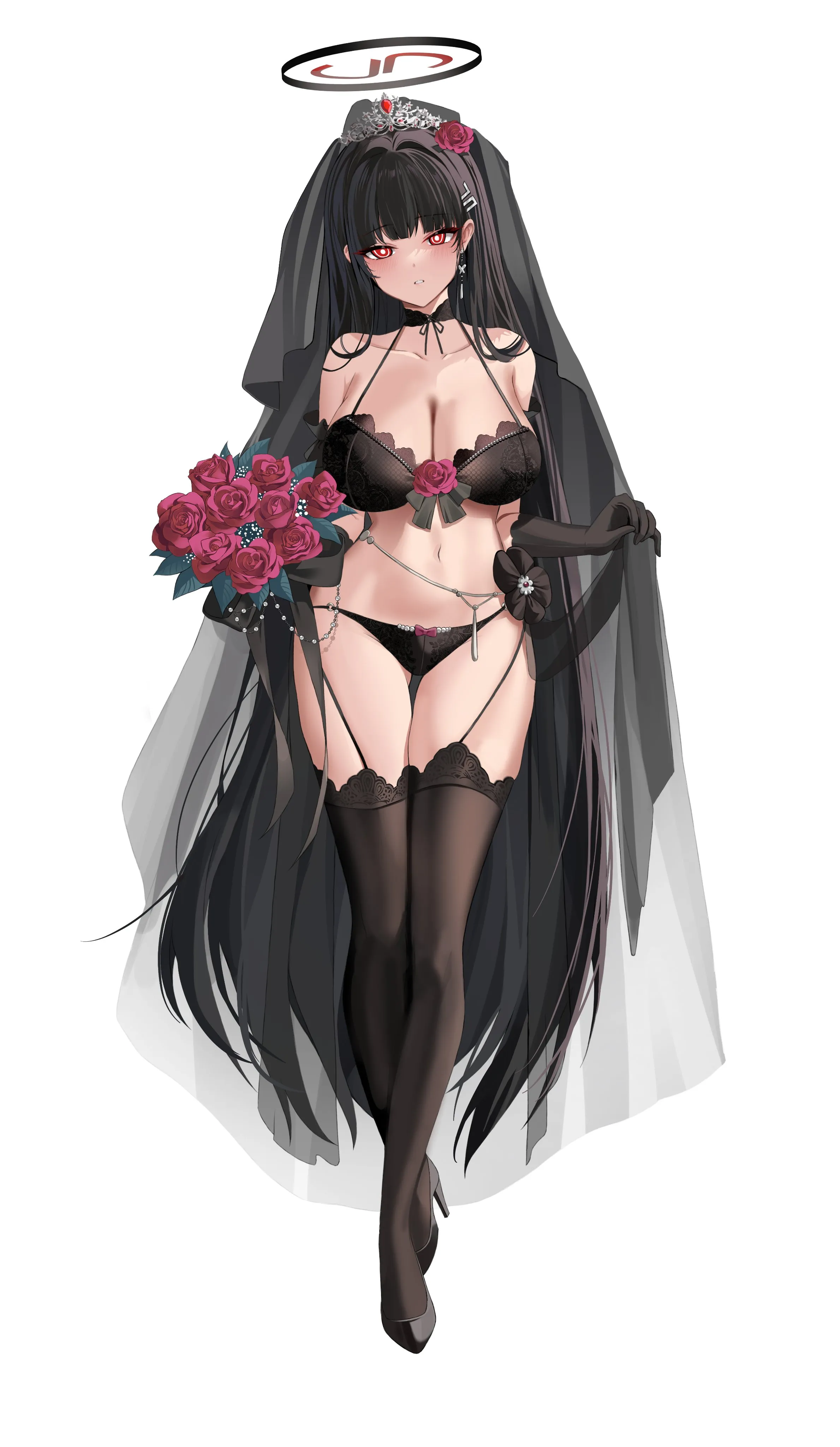 Lingerie Bride Rio Tsukatsuki [Blue Archive]