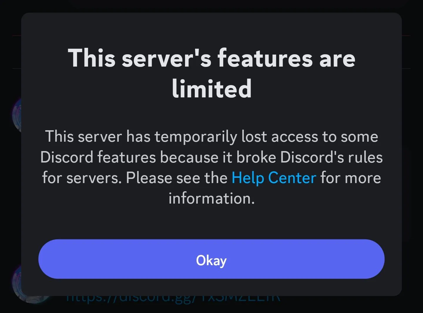 *UPDATE ABOUT DISCORD SERVER*