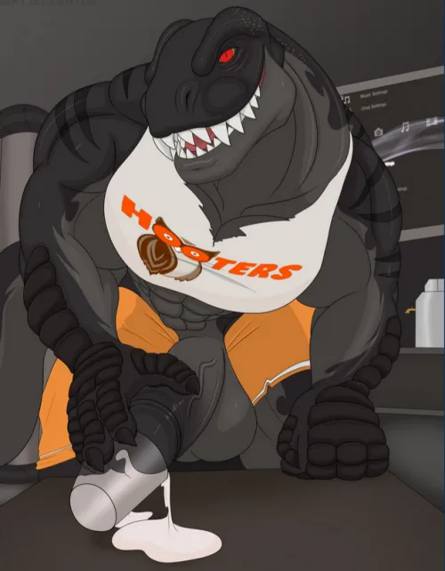 A nice, warm glass of something (Reptilligator)